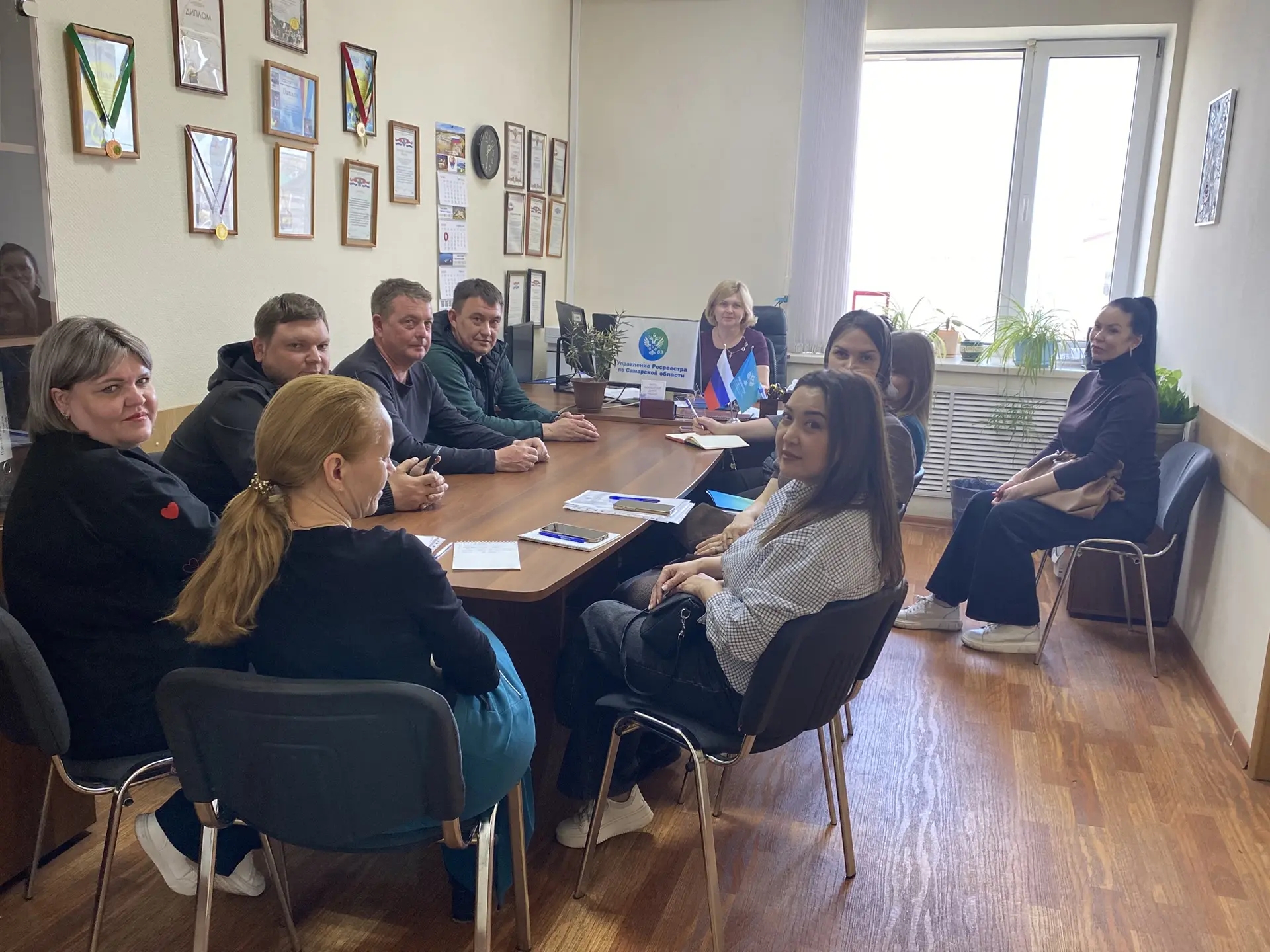 Встреча с кадастровыми инженерами в Красноярском районе